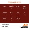 AK Interactive AK11096 WINE RED – STANDARD 17ml