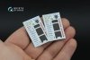 Quinta Studio QD48596 F-15E 3D-Printed & coloured Interior on decal paper (Hasegawa) 1/48