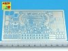 Aber 35A090 Additional set with parts for engine and suspension to german Steyr Type 1500 A/01 (1:35)