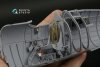Quinta Studio QD24021 Spitfire Mk.VIII 3D-Printed & coloured Interior on decal paper (Airfix) 1/24