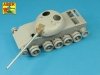 Aber 35L-170 Russian D-10T 100mm tank Barrel for T-55AM; T-55 AMV or T-55 Merida (1:35)