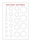 Paint Forge PFST007M STENCIL - CIRCLE
