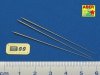 Aber R-26 German 2m antenna rods (set of 3 pcs.) (1:35)