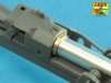 Aber 35L-328 Lufa do niemieckiej armaty p/panc Pak 40 bez hamulca wylotowego / Barrel for German 75mm PaK 40 gun without muzzle brake 1/35