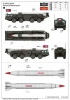 Trumpeter 01058 DPRK Hwasong 5 short-range tactical ballistic missile 1/35
