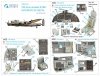 Quinta Studio QD32151 Avro Lancaster B. Mk.I 3D-Printed & coloured Interior on decal paper (HK Model) 1/32