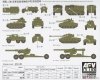  AFV Club SE73517 USA Korean War and WWII Landing Vehicle Set  1/350