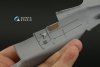 Quinta Studio QD32205 I-16 Type 10/17 3D-Printed coloured Interior on decal paper (ICM) 1/32