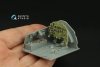 Quinta Studio QD32238 Mitsubishi J2M3/5/6 Raiden 3D-Printed coloured Interior on decal paper (Hasegawa) 1/32