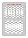 Paint Forge PFST001L STENCIL - HEX