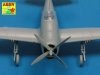 Aber A72 005 Set of 8 turned cal .50 (12,7mm) U.S. Browning M2 barrels for P-47 Thunderbolt (1:72)