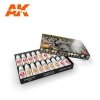 AK Interactive AK11759 SIGNATURE SET – CALVIN TAN 3G COLORS 3GEN SET 18x17 ml