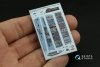 Quinta Studio QDS-32088 Su-27 3D-Printed & coloured Interior on decal paper (Trumpeter) (small version) 1/32