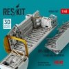 RESKIT RSU48-0187 OV-10D Bronco cargo bay for ICM kit (3D Printed) 1/48