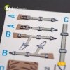 KELIK K32016 JUNKERS JU 87 D/G STUKA - INTERIOR 3D DECAL FOR TRUMPETER KIT 1/32