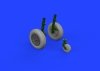 Eduard 648985 F4U wheels MAGIC FACTORY 1/48