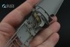Quinta Studio QD35133 Spitfire Mk. Vb 3D-Printed coloured Interior on decal paper (Border model) 1/35