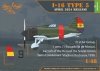 Clear Prop! CP4821 I-16 type 5 (in the sky of Spain early version) STARTER KIT 1/48
