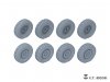 E.T. Model P35-164 Italian Centauro B1 Tank Destroyer Sagged Wheels 1/35