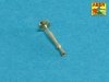 Aber 35L-224 Barrel ROQF Mk.I 76,2mm for Matilda Mk.IIICS with Besa MG barrel (1:35)