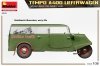 MiniArt 38049 TEMPO A400 LIEFERWAGEN. VEGETABLE DELIVERY VAN 1/35