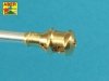 Aber 35L-046n German 75 mm Barrel for Kwk 40 L/48 with early model muzzle brake for Pz.Kpfw. IV Ausf.G late - Ausf.H (1:35)