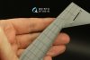 Quinta Studio QRV-027 Double riveting rows (rivet size 0.10 mm, gap 0.4 mm, suits 1/72 scale), Black color, total length 6.7 m/22 ft