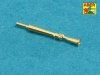 Aber 35L-227 Late barrel for Valentine Mk.II to VII or Matilda Mk.III/IV with Besa MG barrel (1:35)