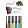 DSPIAE MKM-07 Gun Metal Soft Tipped Marker Pen