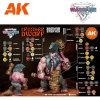 AK Interactive AK11769 CRUSHER DWARF – WARGAME STARTER SET – 14 COLORS & 1 FIGURE