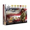 Lifecolor CS18 Acrylic paint set American Uniforms Set 2 6x22ml