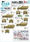 Star Decals 35-C1372 SdKfz 251/7 Pionierwagen SdKfz 251/7 Ausf D 1/35