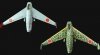 Meng DS-001 Kayaba Ku-4 Katsuodori Ram-Jet fighter (2 kits) (1:72)
