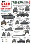 Star Decals 72-A1052 Balkan WW2 # 2. 1/72