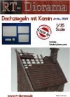 RT-Diorama 35007 Roof tiles with chimney 1/35