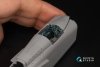 Quinta Studio QD+48560 MiG-25PD 3D-Printed & coloured Interior on decal paper (ICM) (with 3D-printed resin parts) 1/48