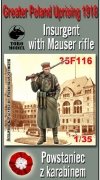 ToRo Model 35F116 Powstanie Wielkopolskie 1918 - Powstaniec z Karabinem / Greater Poland Uprising 1918 Insurgent with Mauser rifle 1/35