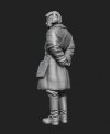 Panzer Art FI35-128 Soviet tank officer in sheepskin coat No.1 1/35