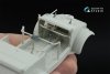 Quinta Studio QD+35151 Kubelwagen Type 82 3D-Printed & coloured Interior on decal paper (Meng VS-016) (with 3D-printed resin parts) 1/35
