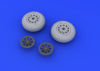 Eduard 648092 P-51 wheels 1/48