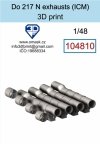 Omask 104810 Do 217 N (ICM) 3D print 1/48