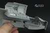 Quinta Studio QD32247 F-104C 3D-Printed & coloured Interior on decal paper (Italeri) 1/32