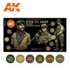 AK Interactive AK11634 WWII US ARMY SOLDIER UNIFORM COLORS