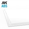 AK Interactive AK6741 1.5MM THICKNESS X 245 X 195MM – ABS SHEET – 1 UNIT PER BAG