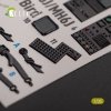 KELIK K35033 AH-6J/MH6J Little Bird interior 3D decals for Zimi models/KittyHawk 1/35
