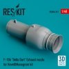 RESKIT RSU48-0313 F-106 DELTA DART EXHAUST NOZZLE FOR REVELL/MONOGRAM KIT 1/48