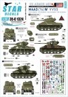 Star Decals 35-C1324 US Armor Mix # 7. M4A3 (76) W Sherman 1/35