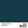 AK Interactive AK11184 MEDIUM BLUE – STANDARD 17ml