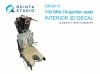 Quinta Studio QR32013 GRU-7A ejection seats F-14A/B (2 pcs)  ( Trumpeter ) 1/32
