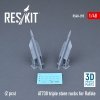 RESKIT RS48-0395 AT730 TRIPLE STORE RACKS FOR RAFALE (2 PCS) (3D PRINTED) 1/48